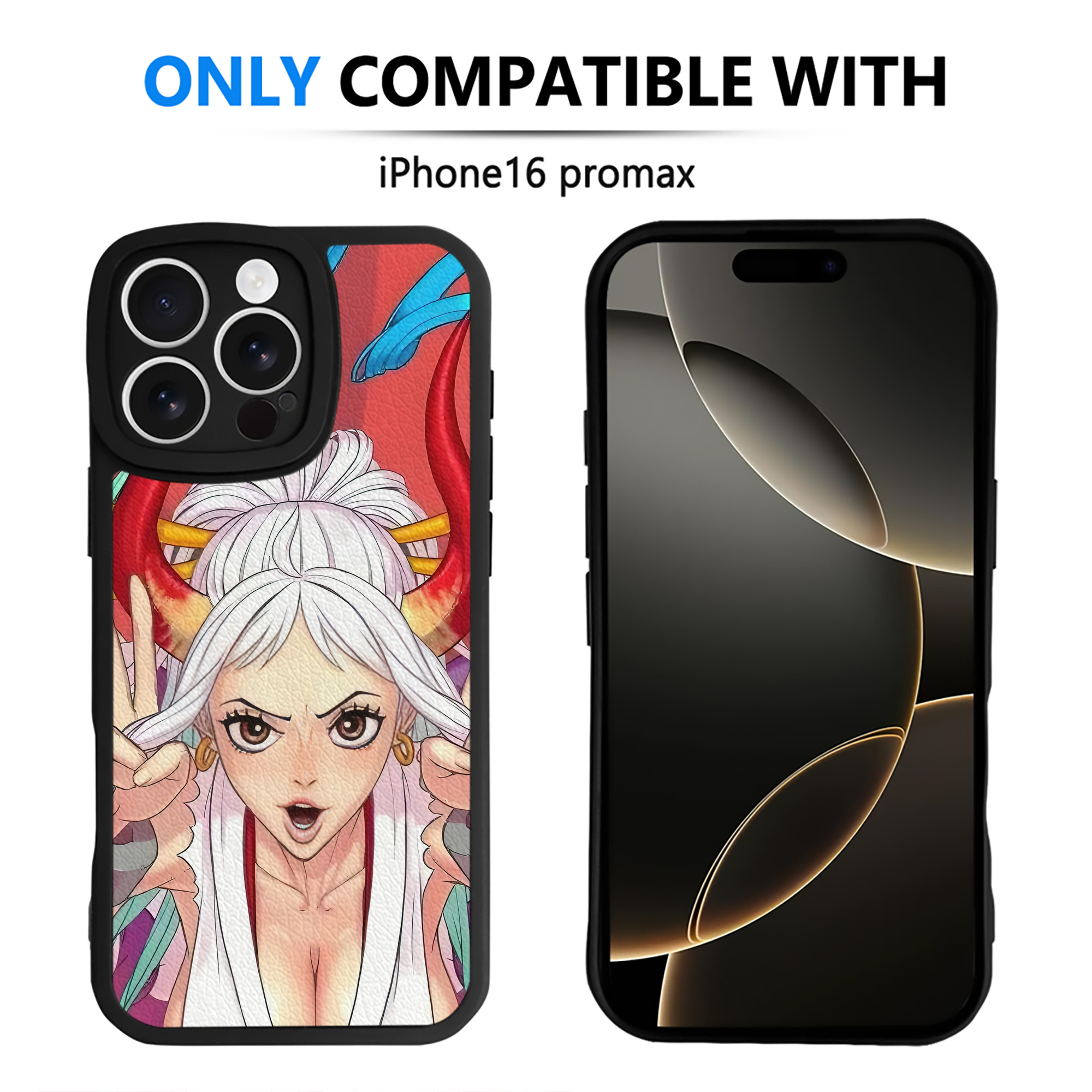 （画像用） ワンピース ONE PIECE 【iPhone 16シリーズ対応】シリコンスマホケース（レザー調） 材質：シリコン